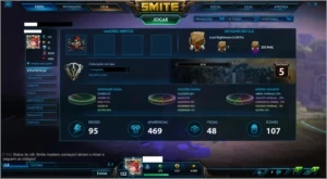 Conta Smite 469 Skins - Others