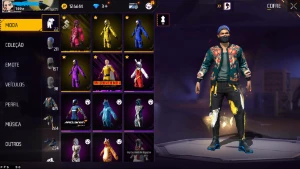 Conta Free fire top