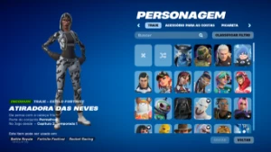 Conta Fortnite com passes do Cap. 1, 2 e 3 + 105 skins