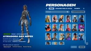 Conta Fortnite com passes do Cap. 1, 2 e 3 + 105 skins