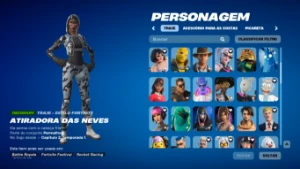 Conta Fortnite com passes do Cap. 1, 2 e 3 + 105 skins