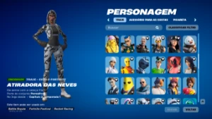 Conta Fortnite com passes do Cap. 1, 2 e 3 + 105 skins