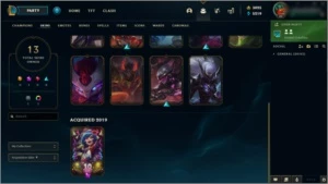 Conta League Of Legends Diamante, 3k de RP, 13 skins. LOL