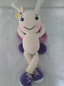 Amigurumi Borboleta - Artesanato e Personalizados