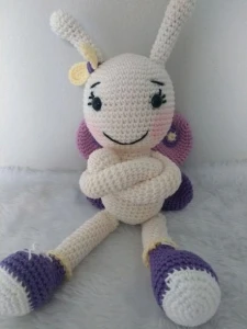 Amigurumi Borboleta - Artesanato e Personalizados