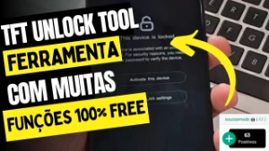 (Promoção) Tft Unlocktool Atualizado Vitalício - Outros