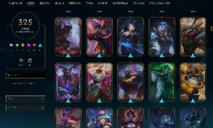 [Entrega Instantânea]  325 Skins Todos Campeões Full Acesso - League of Legends LOL