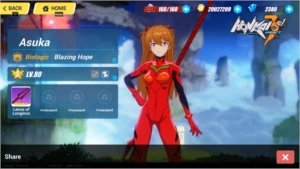 Honkai Impact Conta "End Game" HoS - HoR - Asuka + skin - Jogos (Mídia Digital)
