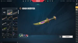Conta VALORANT| 14 Skins | Sandswept Dagger