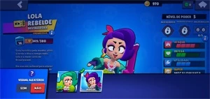 Conta Brawl 46 personagens + skins - Brawl Stars