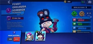 Conta Brawl 46 personagens + skins - Brawl Stars