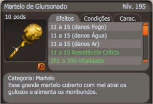 Martelo glursonado (spiritia) - Dofus