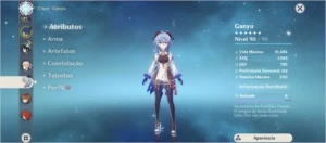 Conta End Game - Genshin Impact
