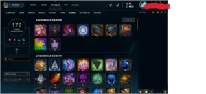 CONTA PLATINA 2, TODOS OS CAMPEÕES, 90 SKINS - League of Legends LOL