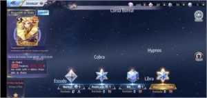 CONTA SAINT SEIYA AWAKENING SERVIDOR A48 SSA