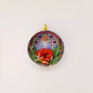 Relicário Redondo Nossa Senhora das Graças - Artesanato e Personalizados