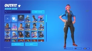 Conta de Fortnite com várias skins