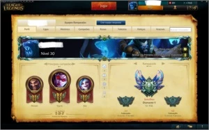 Conta League of Legeds - Diamante V (Borda Platina) - League of Legends LOL
