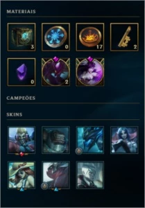 Conta Lol platina IV criada 2015 - League of Legends