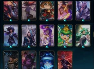 CONTA D4 -- 141 skins - League of Legends LOL