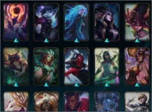 CONTA D4 -- 141 skins - League of Legends LOL