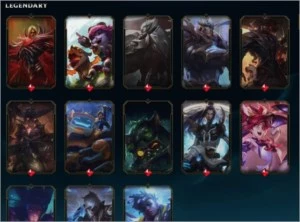 CONTA D4 -- 141 skins - League of Legends LOL