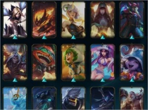 CONTA D4 -- 141 skins - League of Legends LOL
