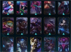 CONTA D4 -- 141 skins - League of Legends LOL