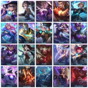 361 Skins Legend Grander - Mobile Legends