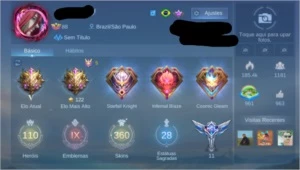 361 Skins Legend Grander - Mobile Legends