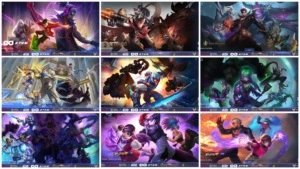 361 Skins Legend Grander - Mobile Legends