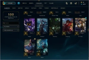 Conta League of Legends LOL