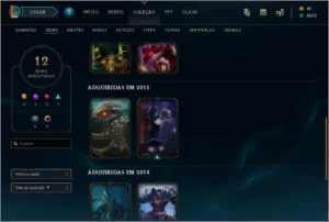 Conta League of Legends LOL