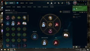 Conta mestre 66% Win rate - League of Legends LOL