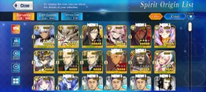 Conta Fate Go Starter com 6 SSRs e 120 sq - Fate Grand Order