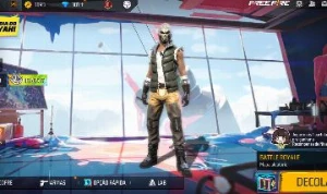 Conta Free Fire Lv15 Com 300 Diamantes+Skin Rei Caveira