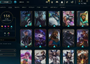 Conta Lol Full Acesso - Lvl 389 - 156 Skins - Todos Campeões - League of Legends