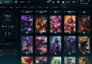 Conta Lol Full Acesso - Lvl 389 - 156 Skins - Todos Campeões - League of Legends