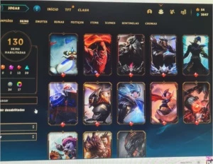conta de lol ex platina 3 - League of Legends
