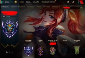 Conta Diamante 1 solo/ d3 flex - League of Legends LOL