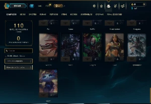 Unranked com 60 Champs e 6 Skins +80 Espolios - League of Legends LOL