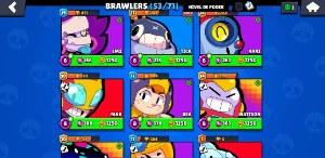 contas - Brawl Stars