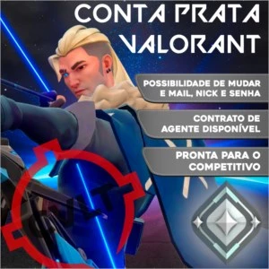 CONTA VALORANT ELO - PRATA - MMR ALTO