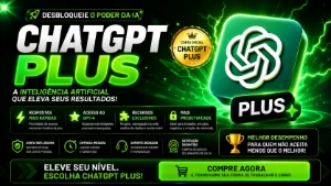 CHATGPT plus 12 meses - Inteligência Artificial
