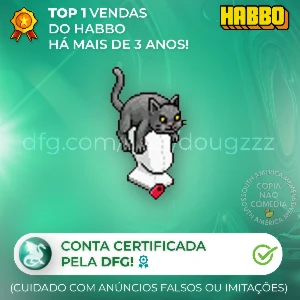 Raro chapéu gatinho - Habbo