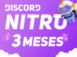 3 Mês De Discord Nitro Gaming + 6 Boost - Assinaturas e Premium