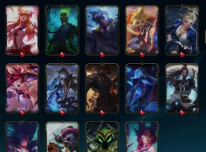Conta Full Acess - 117 Skins - 12 Skins Prestigios - Main Ad - League of Legends LOL