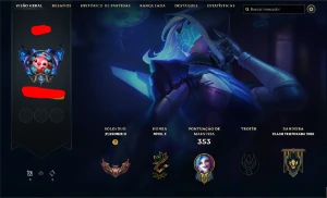 Conta Full Acess - 117 Skins - 12 Skins Prestigios - Main Ad - League of Legends LOL