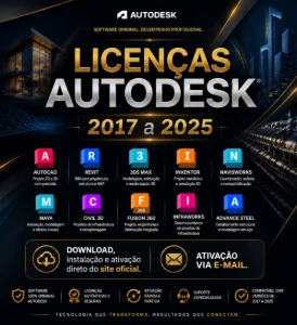 Suite Autodesk Completa Original 3 Anos - Softwares e Licenças
