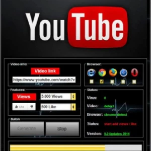 Bot de visualização do Youtube de alta qualidade com proxy - Números, Proxy e VPN Números Virtuais